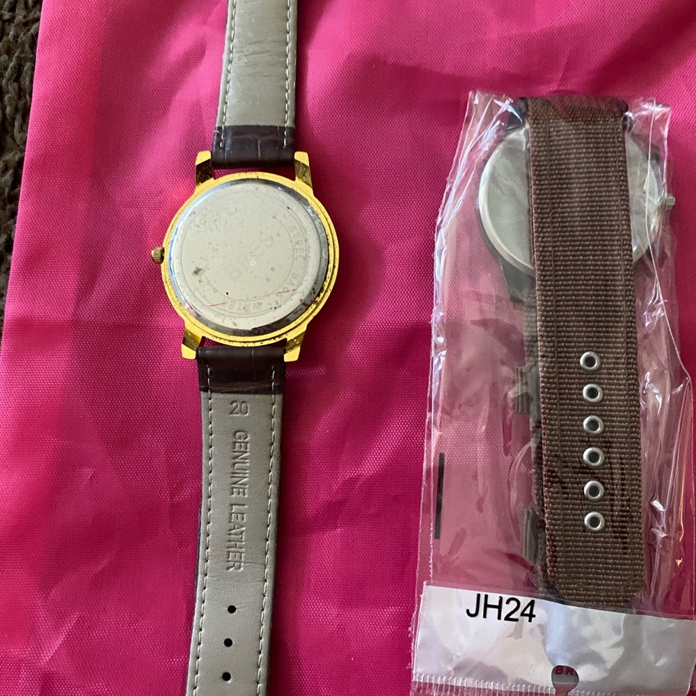 Set of Four Stylish Watches with Pink Bag - Picture 8 of 8